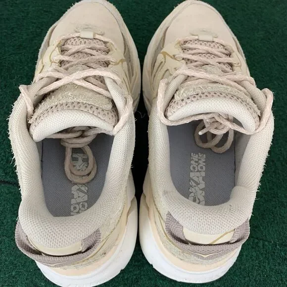 Hoka One One Elite Terrain System Clifton L Suede size 7 1150910-GTL - Picture 9 of 12